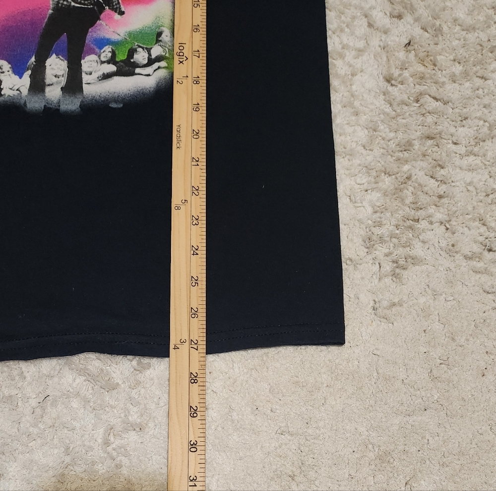 John Fogerty 1969 Black Graphic T-Shirt - Picture 4 of 6